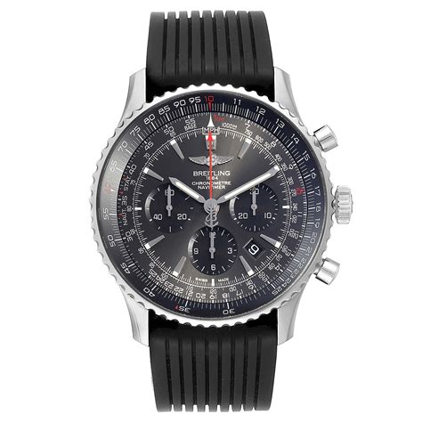 breitling navitimer stratos grey dial